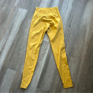 Alphalete Mustard Yellow High Waisted Leggings